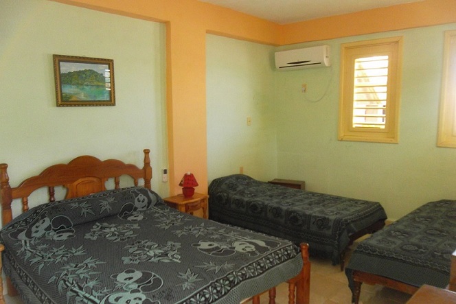 'Habitacion 1' Casas particulares are an alternative to hotels in Cuba.